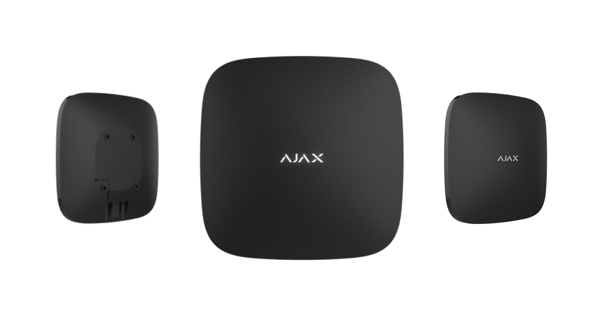 Ajax Hub Plus Jeweller wifi zwart