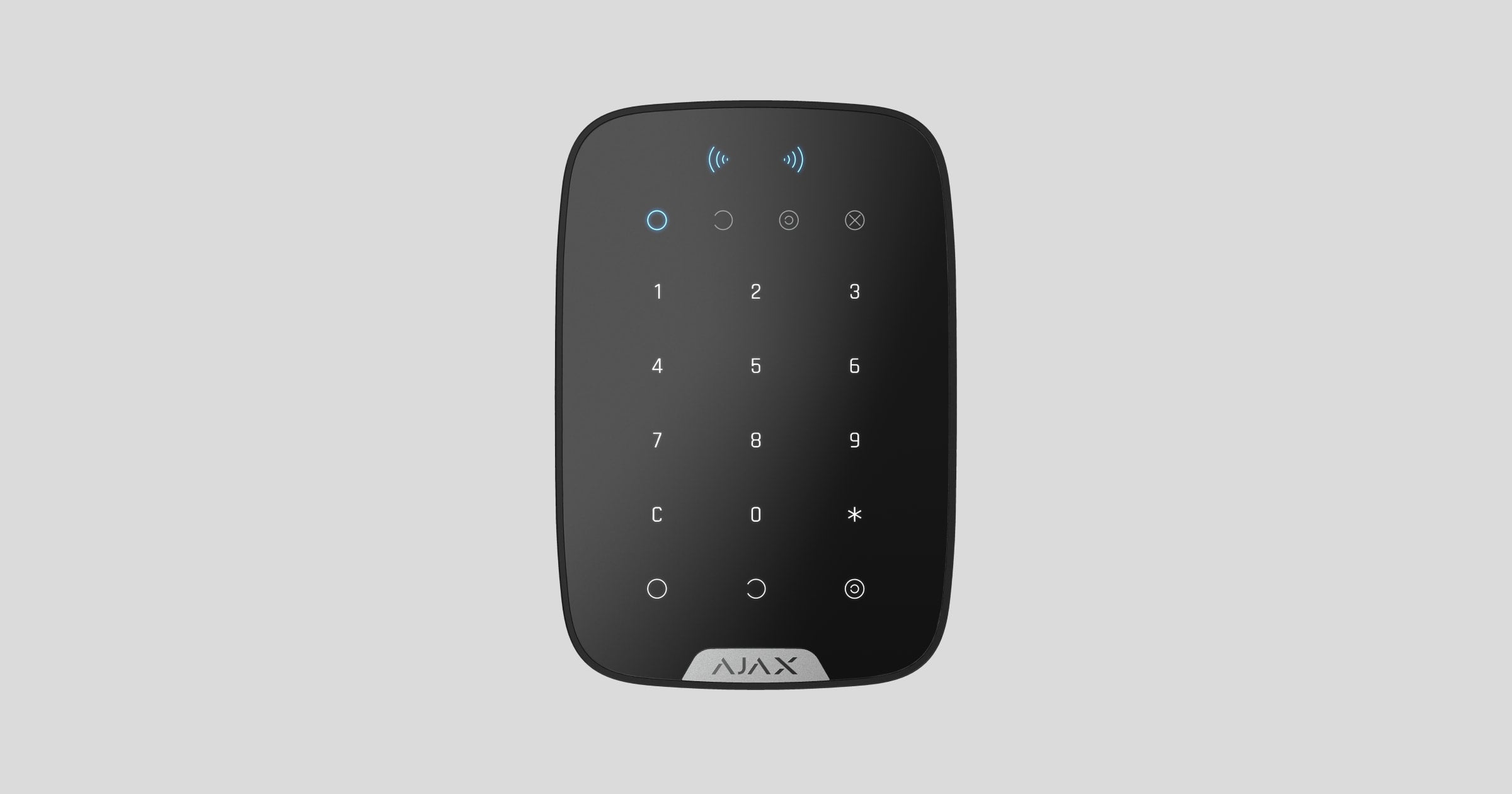 Ajax KeyPad S Plus Jeweller zwart