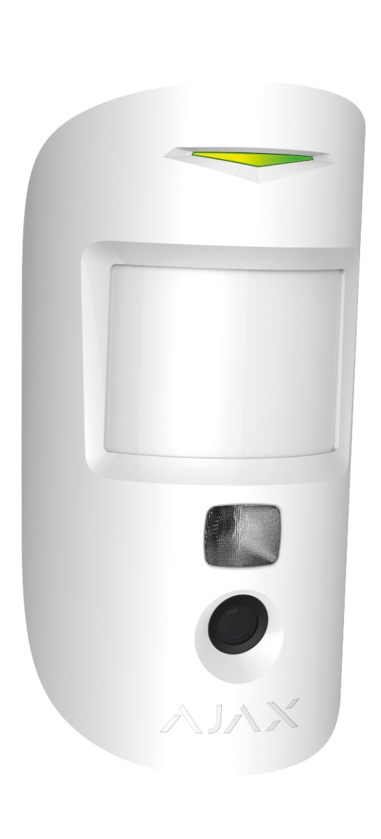 Ajax MotionCam bewegingsdetector - Wit PhoD