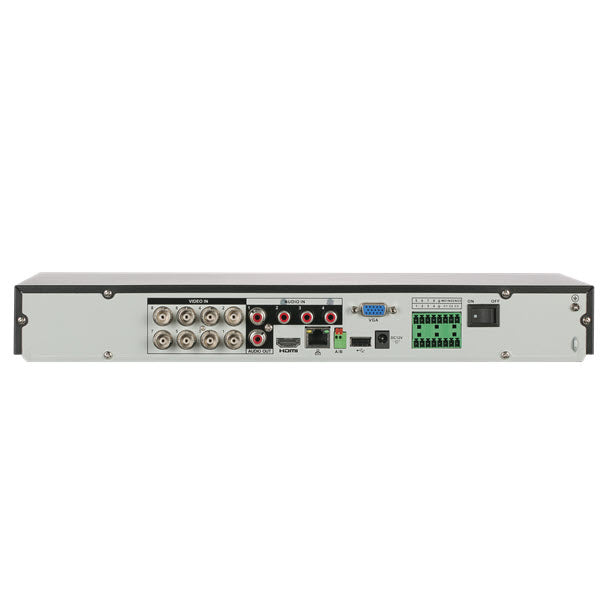 Dahua XVR5208A-4KL-I3-V2, Zonder Opslag, 8 kanalen CVI/TVI/AHD/Analoog en IP