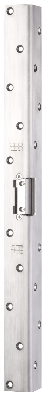 deuropener ruststroom hoeksluitplaat 50cm 12/24V DC 780Kg.Nachtsch.sig