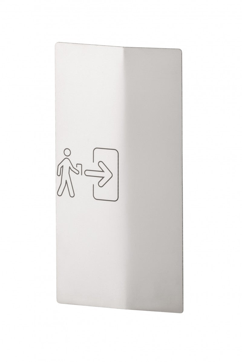 RVS aanraakplaat voor elleboogschakelaar