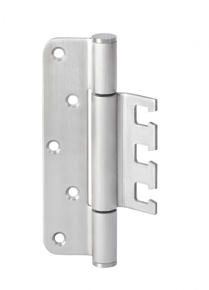 Scharnier voor stompe deur met een deurgewicht tot 160 kg