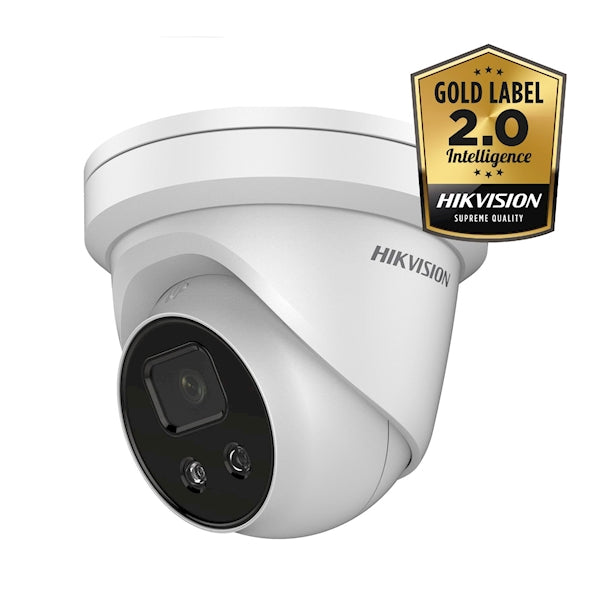 hikvision AcuSense Fixed Turret Network Camera 8 MP
