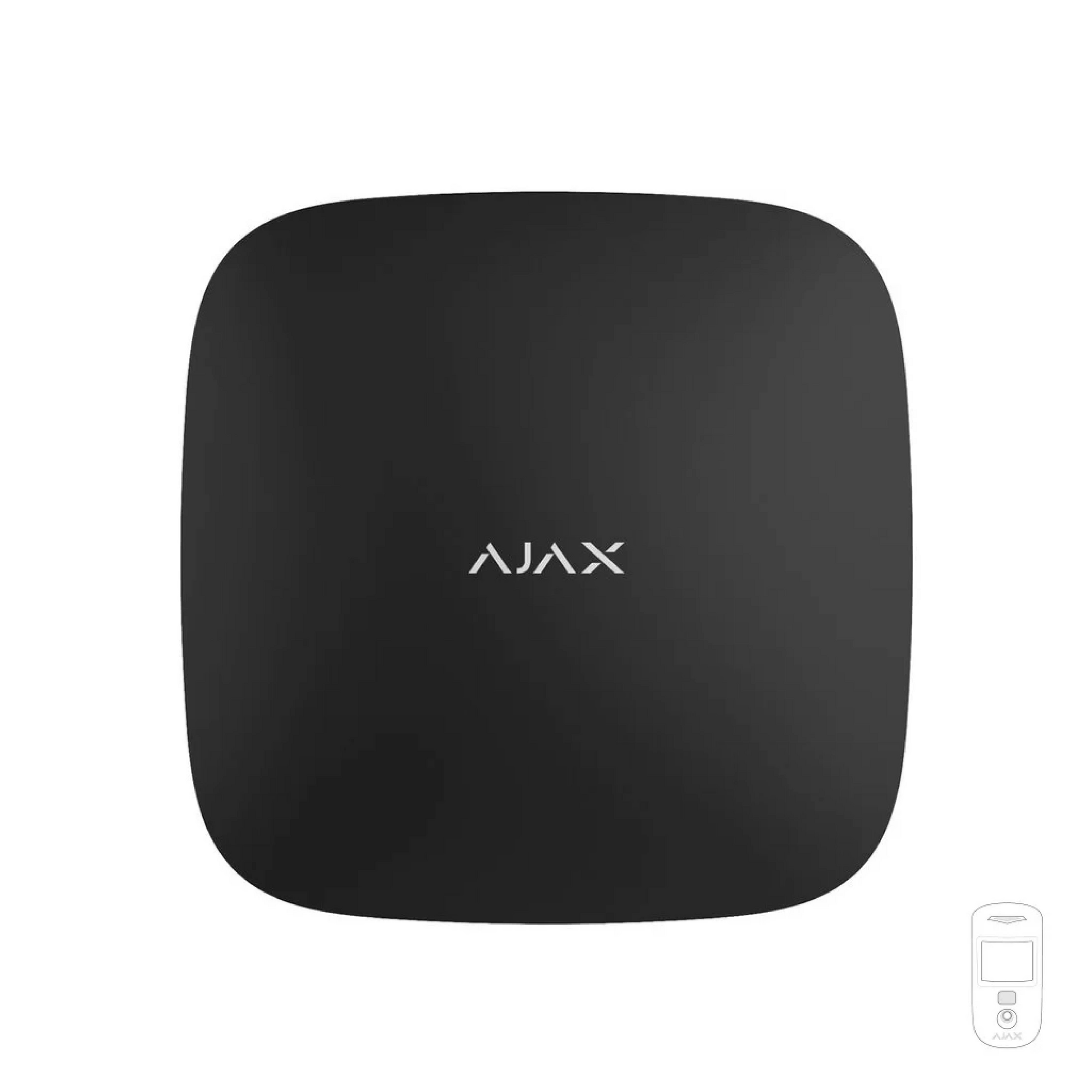 Ajax Hub 2 (4G) Jeweller wings zwart