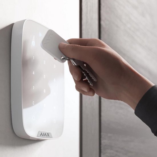 Ajax KeyPad Plus Codebedienpaneel - Wit