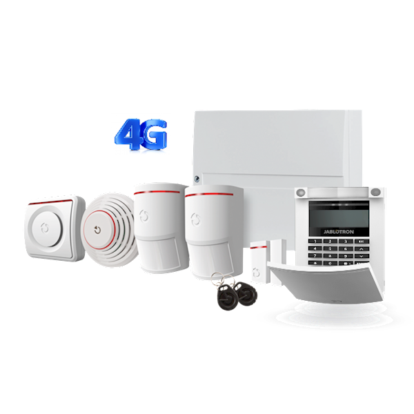 CCS Complete SET Jablotron Midway 4G LAN centrale en radiomodule