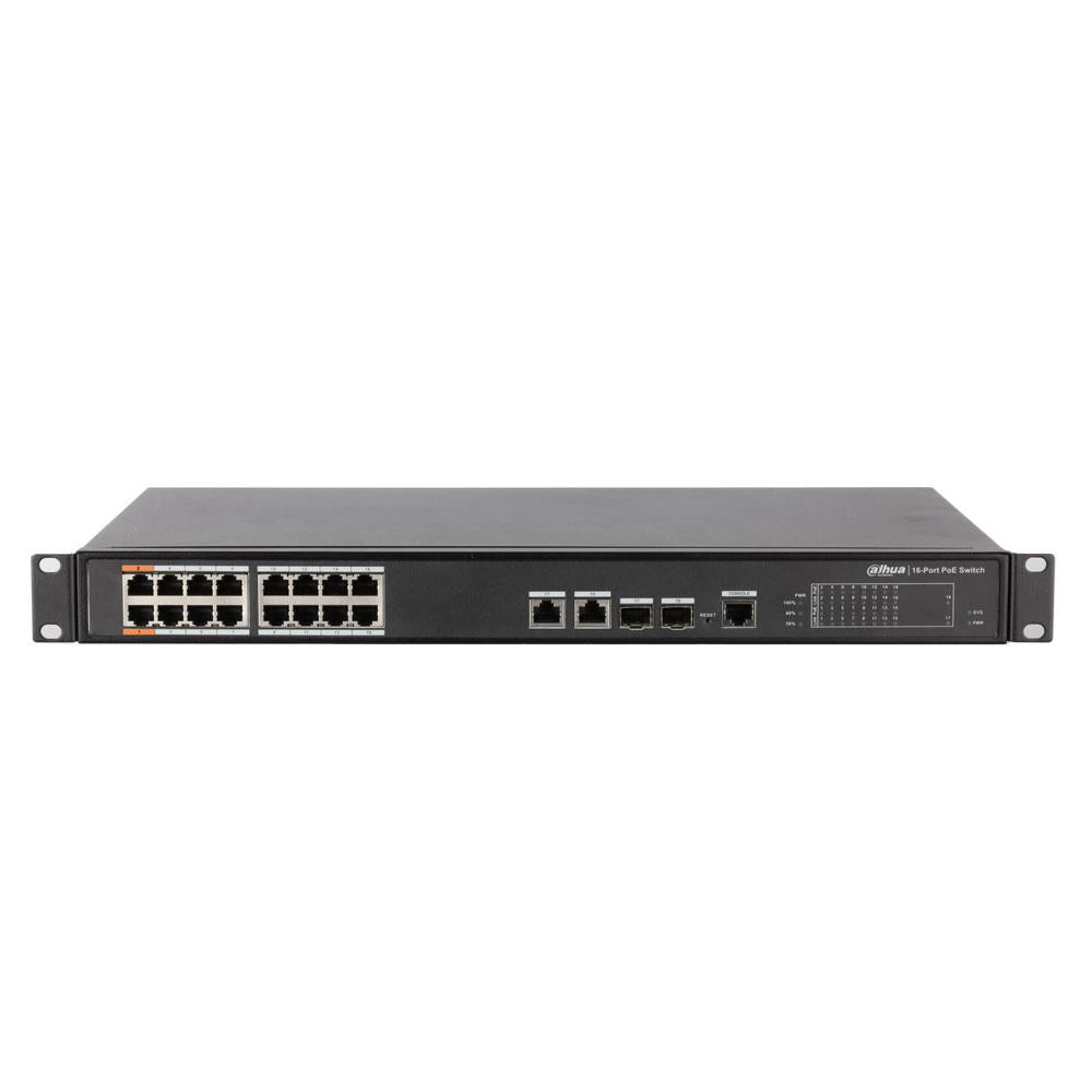 Dahua 16 Poorts PoE Switch