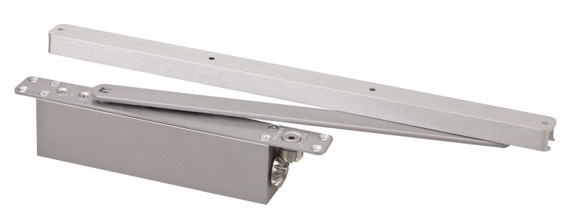 deurdranger inbouw sterkte 2-4, zilver, glijarm